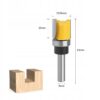 Frez prosty kopiujący z łożyskiem 19,05 × 20 mm – trzpień 8 mm