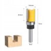 Frez prosty kopiujący z łożyskiem 19,05 × 25,4 mm – trzpień 8 mm